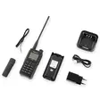 VHF/UHF-radioasema Dynascan UV-202 kaksoistaajuus, 5W, 200 kanavaa, VOX, melunvaimennus, FM-radion vastaanotto ja AM-yläkaista, IP67 - PNI tuotteet - 8435550819598 - 5