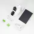 Videovalvontakamera PNI IP792 kaksoislinssi 2MP + 2MP, aurinkopaneeli 3W, sisäänrakennettu 6000mAh akku, liiketunnistus, microSD-korttipaikka, pimeänäkö, kaksisuuntainen ääni, IP65 - PNI tuotteet - 5949066535628 - 4