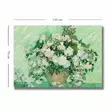 Vincent van Gogh - Monivärinen Koristeellinen Canvas-taulu 70x100 cm, 100% Puukehys, Seinäsomisteet - Taulut ja kehykset - 8683342535748 - 3
