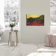Vincent Van Goghin Oliivipuut - Monivärinen 100% Mokkanahkakangas 45x70 cm - 100% Puinen Kehys 3 cm - Taulut ja kehykset - 8681875279818 - 4