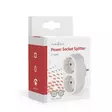 Virtapistoke Jakaja | Tyyppi F (CEE 7/7) | 250 V AC 50 Hz | Maadoitettu virtaliitin / Tyyppi F (CEE 7/7) | 250 V AC 50/60 Hz | 16.0 A | 3500 W | 16 A | Valkoinen - Sisäjatkojohdot - 5412810292028 - 69