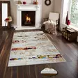 Ylellinen 40 x 60 cm Matto - Antibakteerinen, Konepestävä, Liukumaton PVC-pohja, 100% Polyesteri, Useita Väriä - Pienet matot ja käytävämatot - 8683742614418 - 2