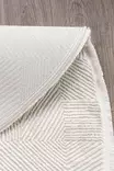 Ylellinen Cream Matto 120x120 - Pehmeä ja Kestävä Polypropeeni/Polyesteri, 9mm Nukka, Helppohoitoinen - Pyöreät matot - 8684282012658 - 3