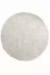 Ylellinen Cream Matto 120x120 - Pehmeä ja Kestävä Polypropeeni/Polyesteri, 9mm Nukka, Helppohoitoinen - Pyöreät matot - 8684282012658 - 2