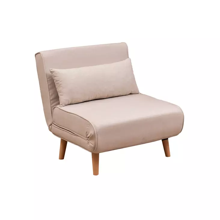 1-istuttava vuodesohva, kerma, 180 x 80 cm, kestävä, mukava, monipuolinen - Vuodesohvat - 8683743461028 - 1
