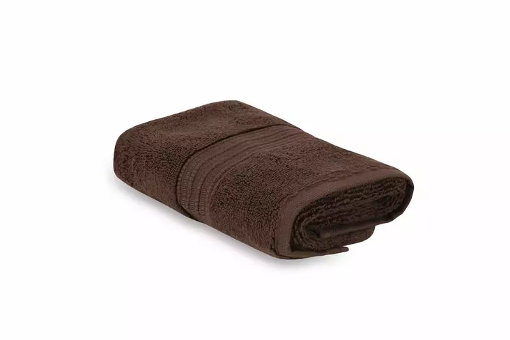 100% Puuvillainen Ruskea Käsipyyhe 30x50 cm - Kestävä ja Ylellinen Kylpyhuoneeseen, 450 gr/m², Helppohoitoinen - Pyyhkeet ja kylpytakit - 8681875945218 - 1