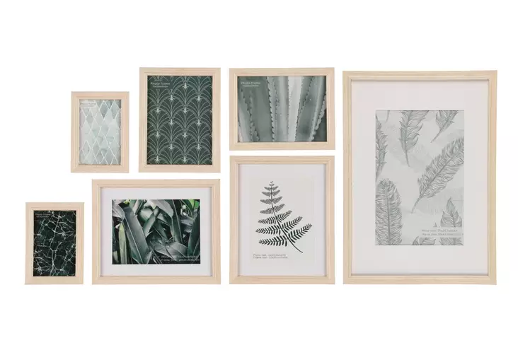 4Living Kehys 7 kpl pakkaus 1 - Taulut ja kehykset - 6410413333918 - 1