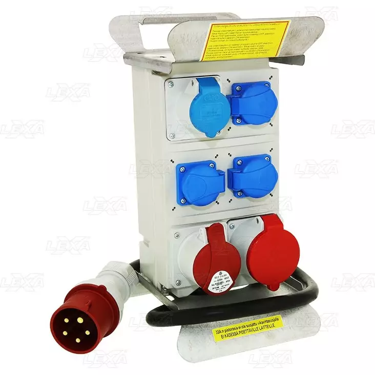 Alakeskus Pallas 5x32A IP44 - Pistorasiat ja kytkimet - 6420617648688 - 1