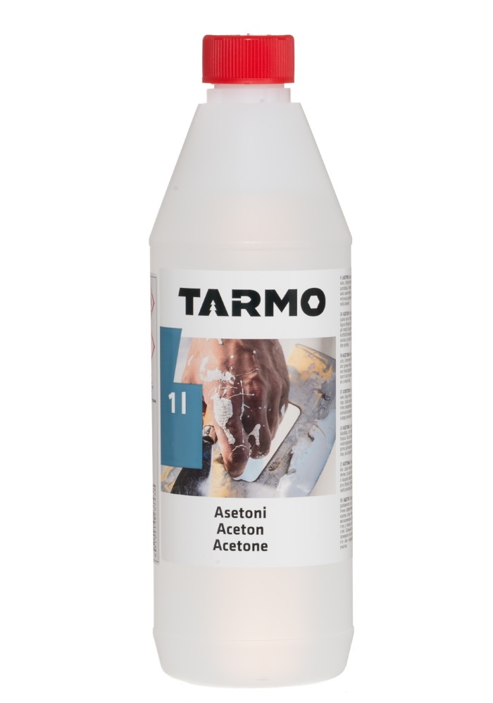 Asetoni 1 L Tarmo=20 - Maalit ja lakat - 6410413237438 - 1