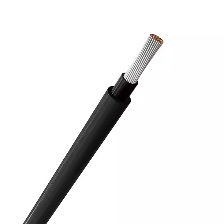 Aurinkopaneeli kaapeli 6 mm² musta 50 m rulla 4 kpl - Kaapelit ja asennustarvikkeet - 6438431032828 - 1