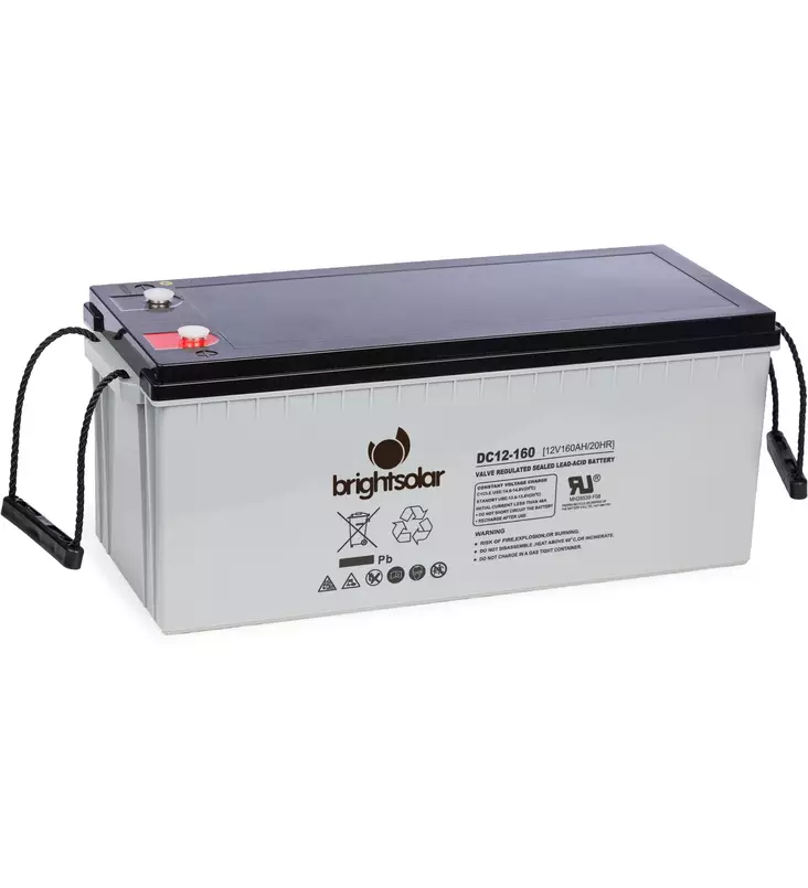 Akku Brightsolar DC12-160 AGM - Akut - 6438014197968 - 1