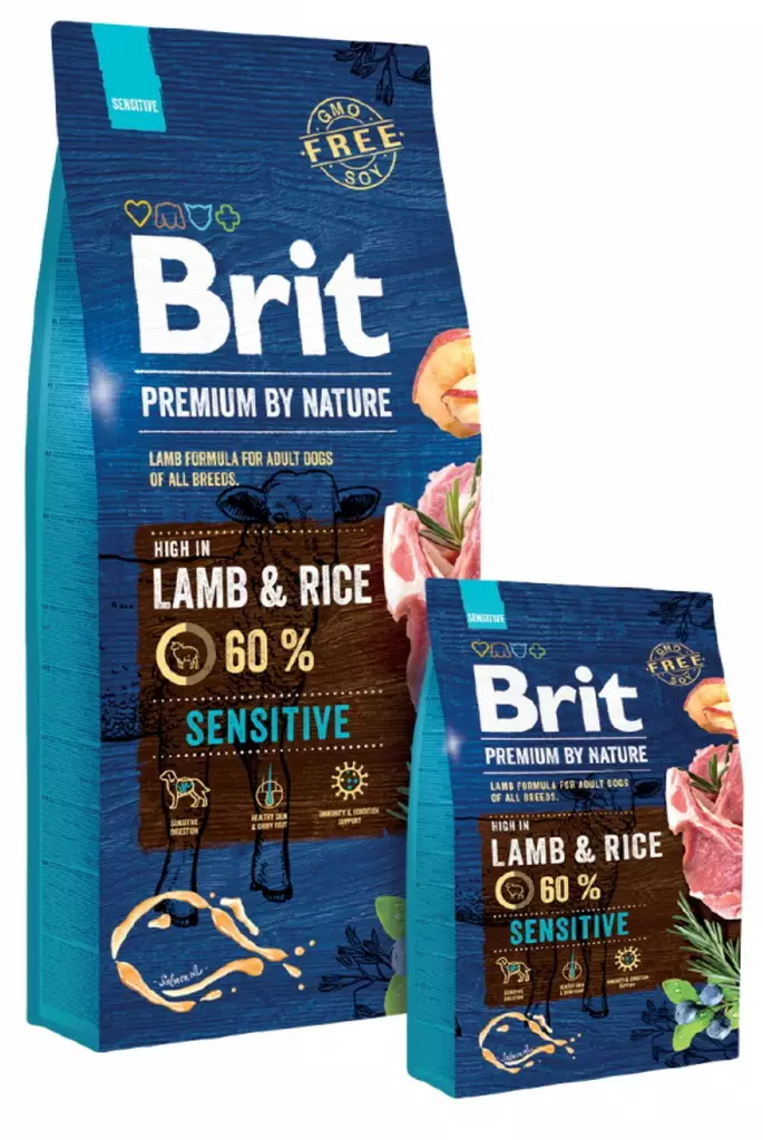 Brit Sensitive lammas herkk=C3=A4vat. aik 3kg - Koiran ruoat ja ateriat - 8595602526628 - 1