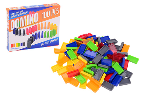 Dominopeli 100-os - Pöytäpelit - 8711866296538 - 1