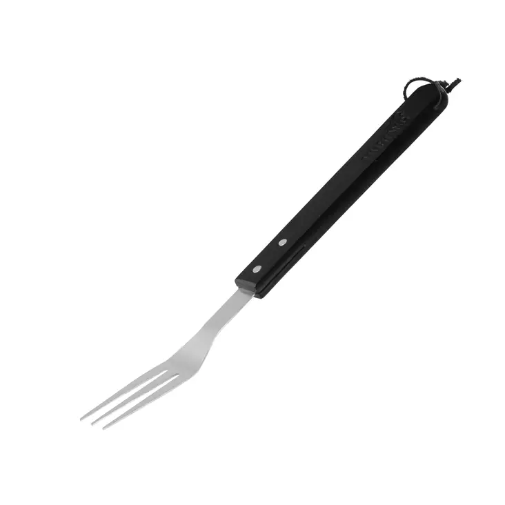 Grillihaarukka Basic puukahvalla - Grillaustarvikkeet - 6410413164338 - 1