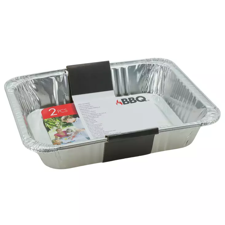 Grillivuoka 32x26x6cm 2 kpl - Grillaustarvikkeet - 8719202360998 - 1