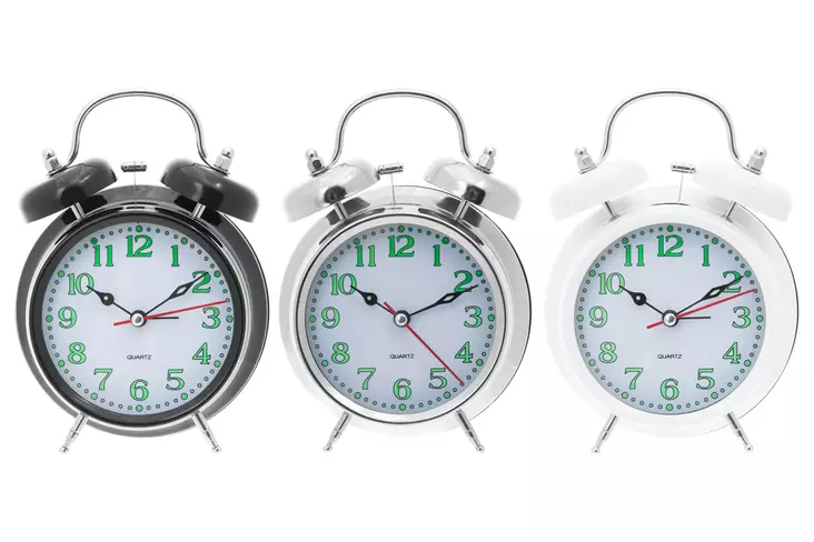 Her=C3=A4tyskello hohtava 11 cm 4Living - Herätyskellot - 6410413066458 - 1