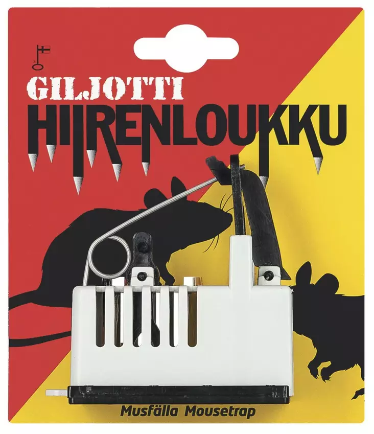 Hiirenloukku Giljotti 1 kpl - Jyrsijöiden karkottimet ja loukut - 6414504775458 - 1
