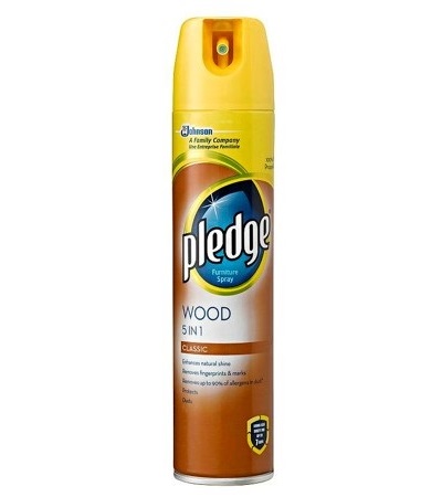Huonekaluaerosoli Pledge Wood 250 ml - Puhdistusaineet - 5000204690088 - 1