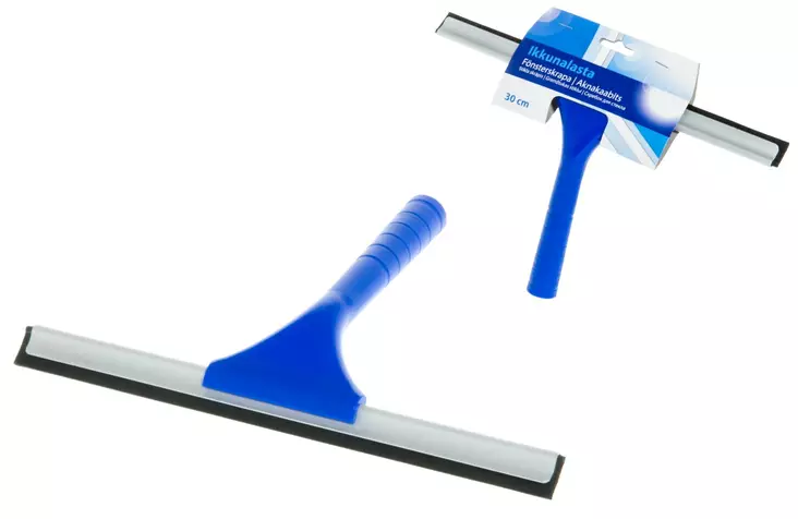 Ikkunalasta 30 cm sininen - Siivousvälineet - 6410412508898 - 1