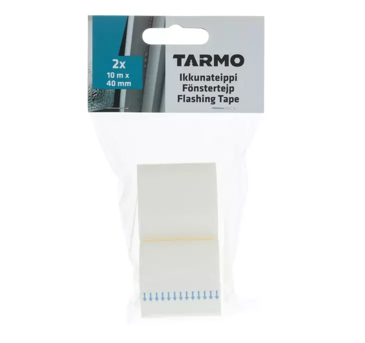 Ikkunateippi 40 mm x 10 m 2 kpl Tarmo - Rakennusteipit - 6410411532528 - 1