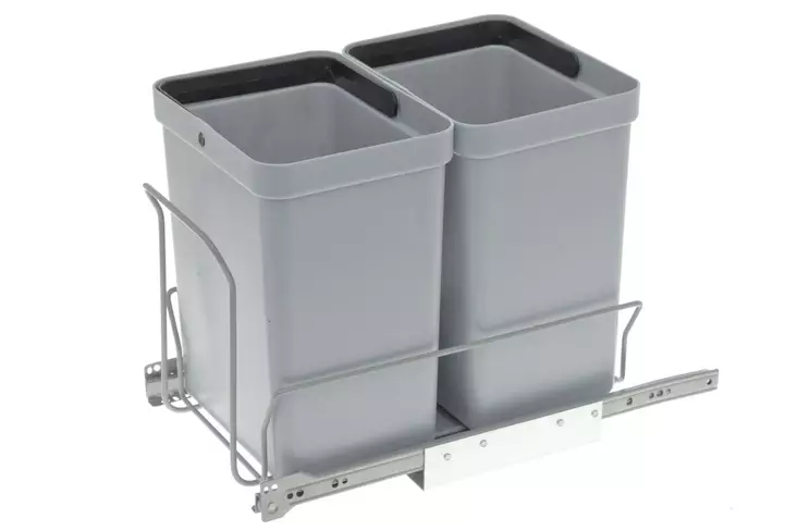 Jätevaunu setti 2 x 10L sangot - Roska-astiat - 6417797402018 - 1