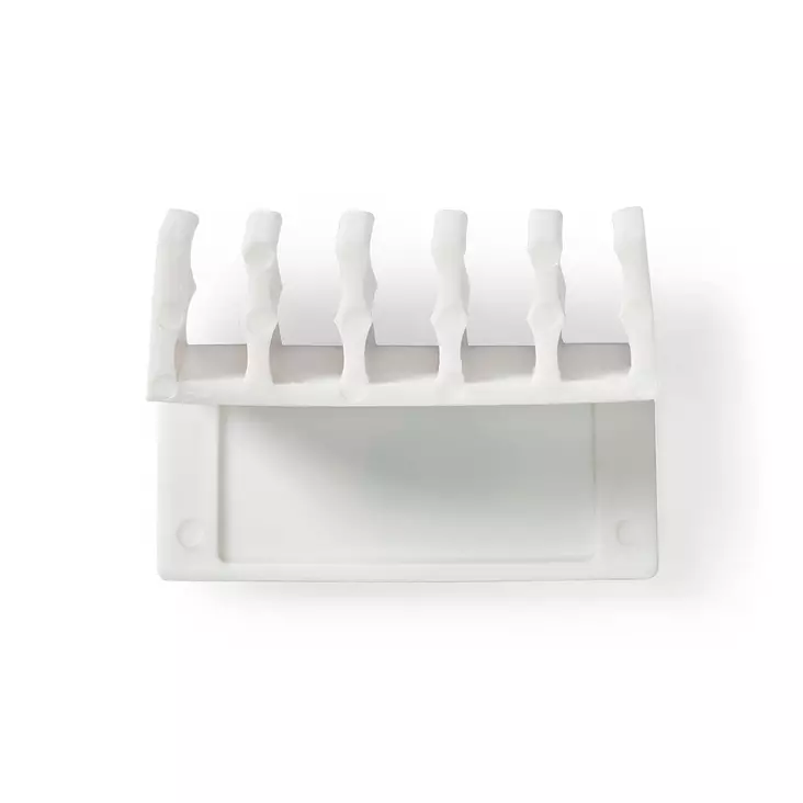 Johdotusjärjestelmä | Kaapeli Clip | Klikkaa ja Go | 2 kpl | Paikkojen määrä: 5 Paikkaa | Suurin kaapelin paksuus: 7.1 mm | Polypropylene | Valkoinen - Kaapelikiinnikkeet - 5412810335138 - 10