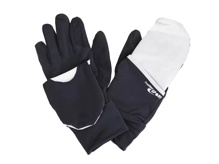 Juoksuhanskat 2 in1, hohtavat XL - Käsineet - 6418536011478 - 1