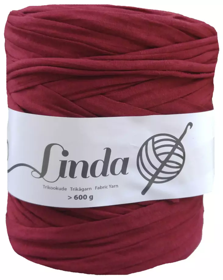 Kehrä Trikookude Linda punainen - Langat ja ompelutarvikkeet - 6410412931368 - 1