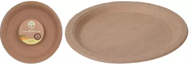 Kertakayttolautanen 17 cm 10 kpl - Kertakäyttöastiat - 8719987316548 - 1