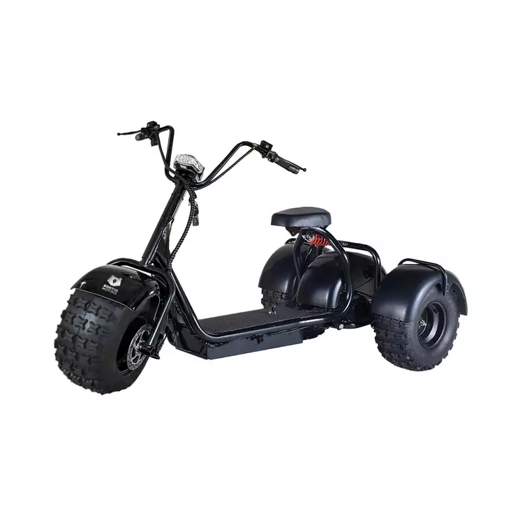 Kruiser Trike Black offroad renkailla 1,2kWh tehoakulla - Kruiserit - 6438431027718 - 1