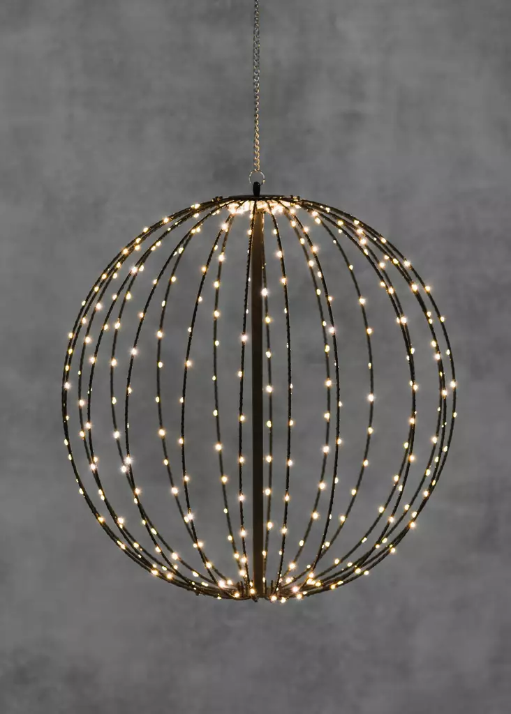 LED-valopallo 50 cm 264 LED Finnlumor - Valokoristeet ja valohahmot - 6410416212548 - 1