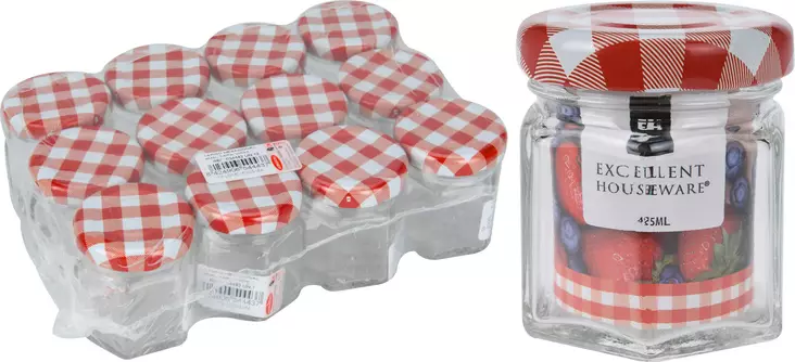 Lasipurkki kannella 45ml=20 - Ruoan pakastus ja säilöntä - 8719202043068 - 1