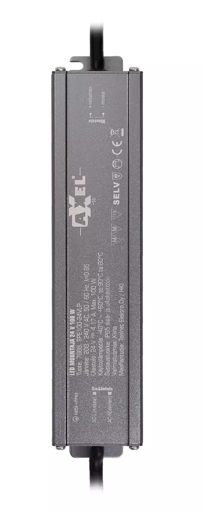 Led muuntaja 24VDC 100W IP65 - Led-muuntajat - 6438152076668 - 1