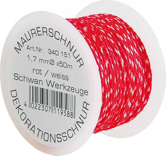Linjalanka Ø 1,7 mm 50 m Schwan - Köydet ja narut - 4022307119588 - 1