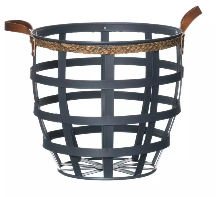 Metallikori sora 35,5 x 35,5 x 33 cm - Sisustus - 6410413308978 - 1