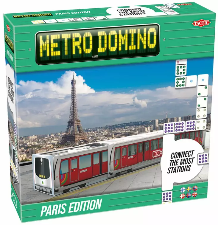 Metro Domino Paris - Pöytäpelit - 6416739589268 - 1