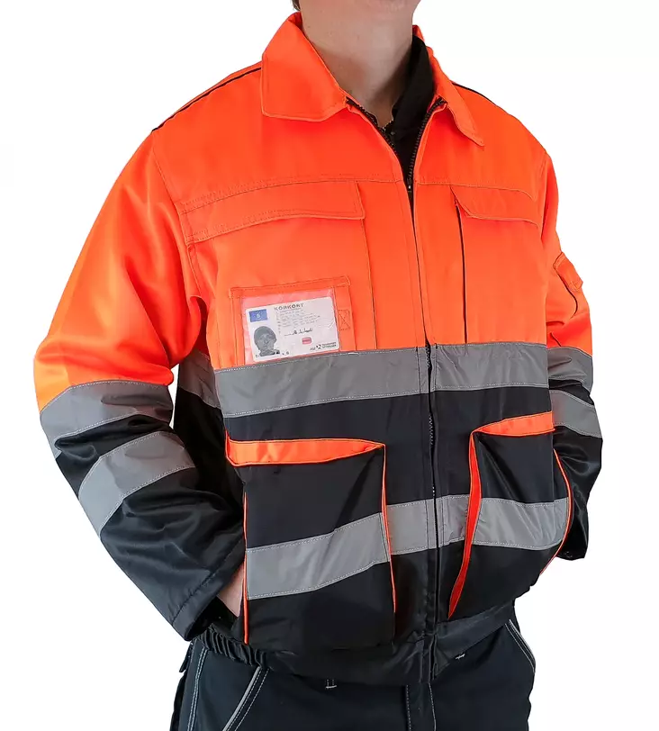 Miesten Ty=C3=B6pusero Varovaate Oranssi - Työtakit ja hupparit - 0283080037078 - 1