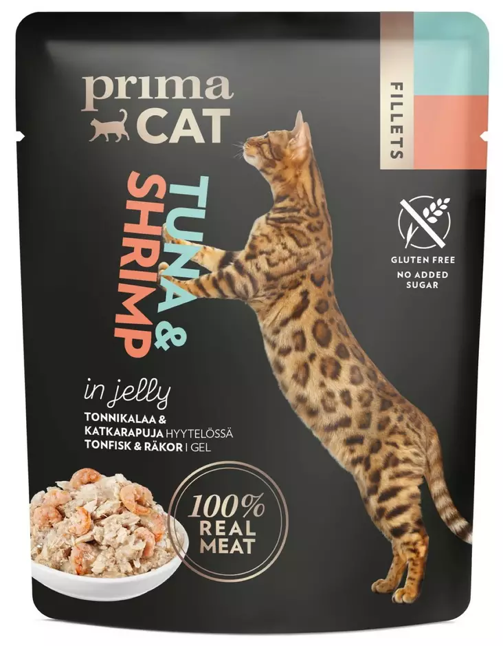 PC Fillets Tonnikalaa ja katkarapu hyyt - Kissan ruoka - 6430069581228 - 1