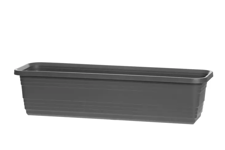 Parvekelaatikko Bona 60 cm antrasiitti - Kukka-amppelit ja maljakot - 6410416124988 - 1