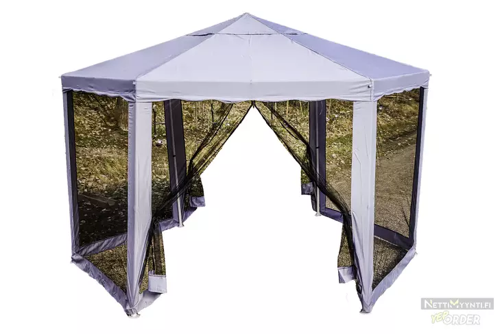 Paviljonki Arvi 6-kulma 2 x 2 x 2 m - Paviljongit ja pergolat - 6438168065298 - 1
