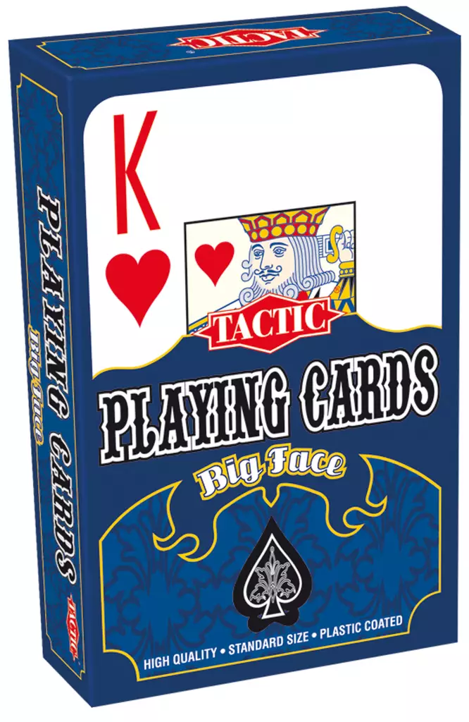 Pelikortit Big Faces - Korttipelit - 6416739030838 - 1