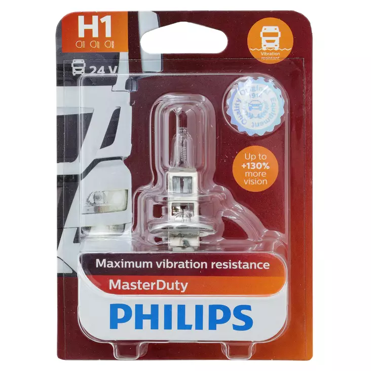 Polttimo H1, 24V 70w Philips - H1-polttimot - 8711500825858 - 1