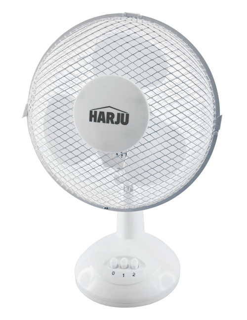 P=C3=B6yt=C3=A4tuuletin 9" 25 W valkoinen - Tuulettimet ja ilmastointilaitteet - 6438140234018 - 1