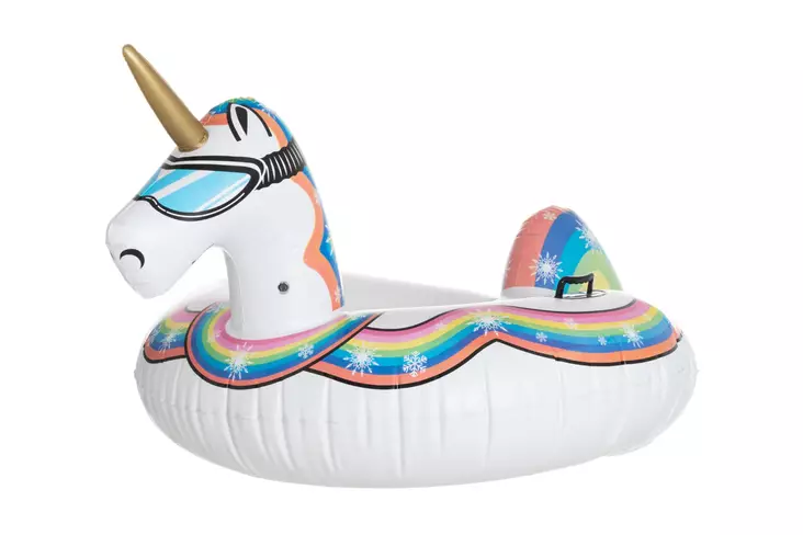 Puhallettava liukuri yksisarvinen 115 cm - Liukurit - 6410416008158 - 1