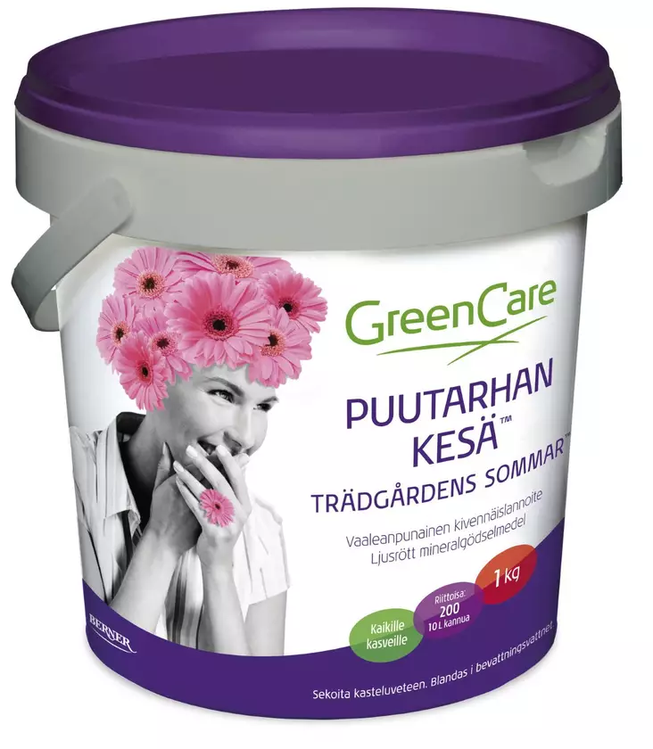 Puutarhan kes=C3=A4, kastelulannoite 1 kg - Mullat ja ravinteet - 6417610051218 - 1