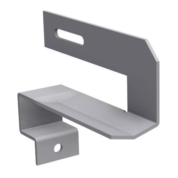 Railock aurinkopaneelijärjestelmän etutukisarja tiilikattokiinnikkeelle - Paneelien telineet ja kiinnikkeet - 6438014367248 - 1