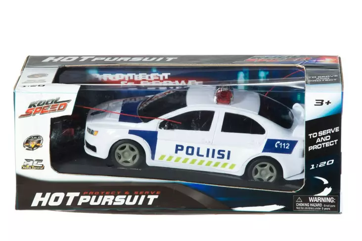 R/c poliisiauto 1:20 - - 19-19-6410413036468 - 1
