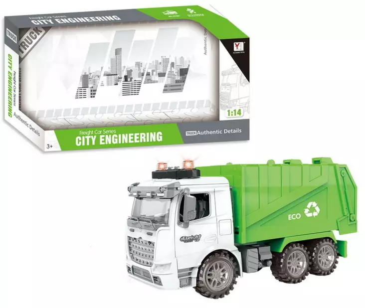 Roska-auto City Transport - Pikkuautot - 6438484007798 - 1