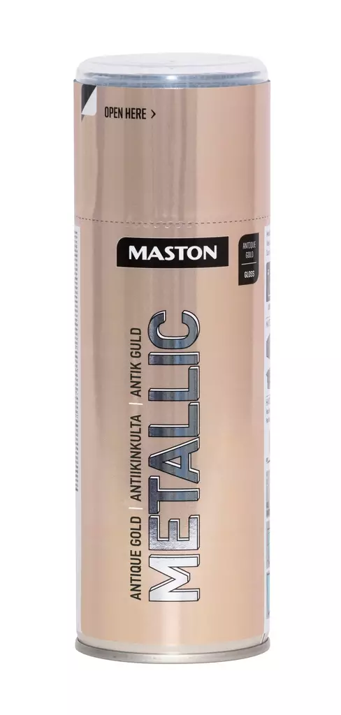 Spraymaali Metallic Antiikki kulta 400ml - Spraymaalit - 6412490040338 - 1