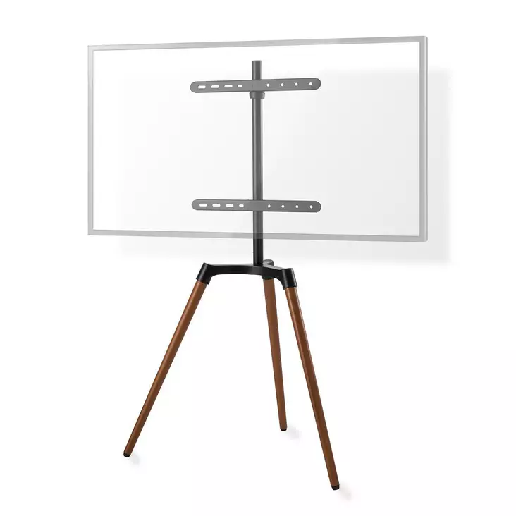 TV Lattiajalusta | 50 - 65 " | Maksimi tuettu näytön paino: 35 kg | Skandinaavinen Design | Käänneltävä | Kaatumisenesto-lenkki | Pikalukko | Alumiini / Teräs | Musta - TV telineet - 5412810328888 - 1